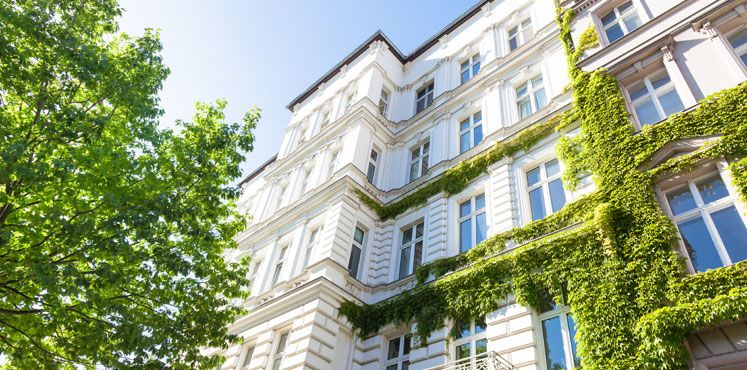 Der Umzug aus einem Haus in eine Wohnung 