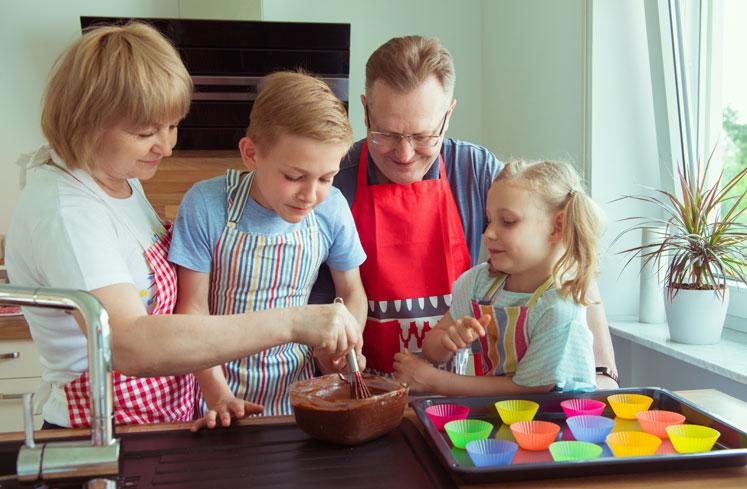 Auch an Mehrgenerationenwohnen als Option denken